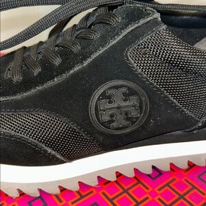 Tory Burch Black and White Women's Sneakers